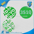 Shenzhen anti fake OPEN VOID custom logo printing sticker